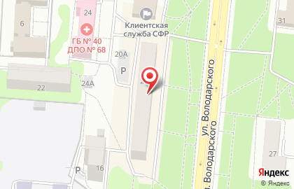 Ремонт стиральных машин в Сестрорецке на карте