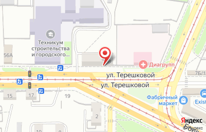 Автошкола Автолидер в Октябрьском районе на карте