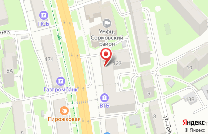 Банкомат Волго-Вятский банк Сбербанка России на улице Коминтерна на карте