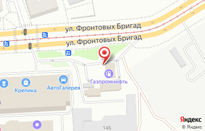 Автомойка Газпромнефть в Орджоникидзевском районе на карте