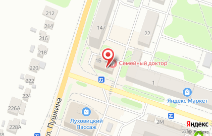 Клиника Семейный доктор, стоматологическая клиника на улице Жуковского на карте