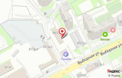 Автосервис, ИП Гусейнов А.К. на карте