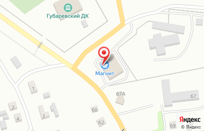 Супермаркет Магнит в Воронеже на карте