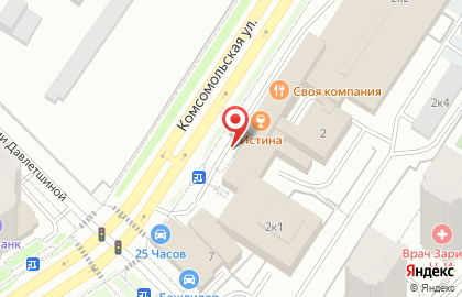 Дабл Ю в Советском районе на карте