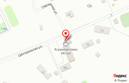 Агрокомплекс Истье на карте