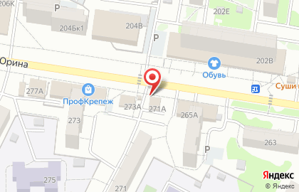 Магазин разливного пива Kruger Haus в Ленинском районе на карте