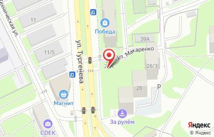 Магазин фруктов и овощей в Мотовилихинском районе на карте