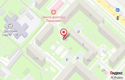 Продуктовый магазин Пикник в Октябрьском районе на карте