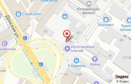 ООО "Кафель-дешевле.рф" на улице Гагарина на карте