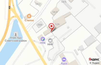 СТО в Улан-Удэ на карте