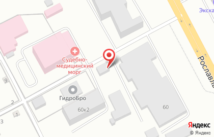 Ритуальное агентство Стикс в Смоленске на карте