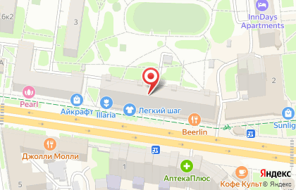 Fresh-оптика на Красноармейском проспекте на карте