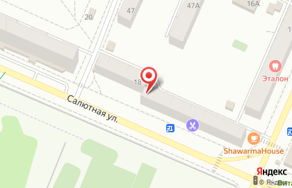 Салон-парикмахерская Селена в Тракторозаводском районе на карте