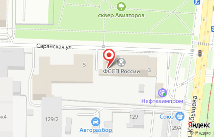 Автошкола ДОСААФ России в Свердловском районе на карте