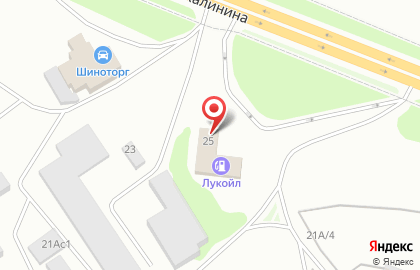 АЗС в Красноярске на карте