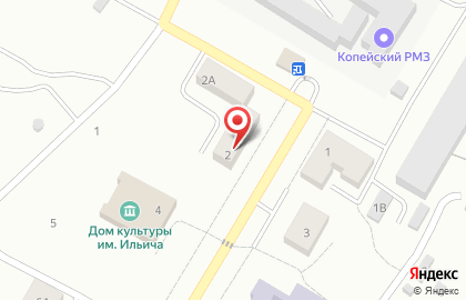Продуктовый магазин в Челябинске на карте