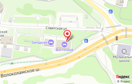 Гостиница Восточная на карте
