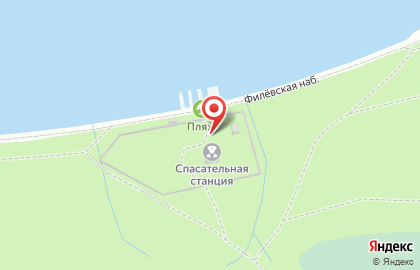 Поисково-спасательная станция на воде Кунцево на карте