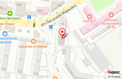 Ателье в Воронеже на карте