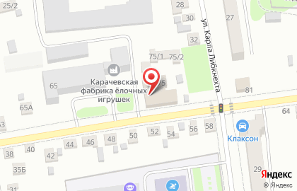 Страховая компания Росгосстрах на улице 50 лет Октября на карте
