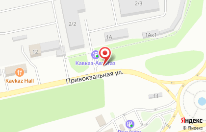Кавказ-автогаз на улице Ленина на карте