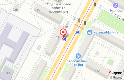 Бутик товаров для новорожденных на карте