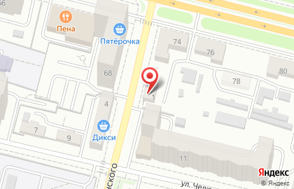 Салон-парикмахерская Инфанта на улице Менжинского на карте