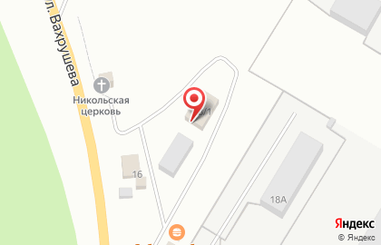 Компания по продаже запчастей для коммерческого транспорта КТЗ на улице Вахрушева на карте