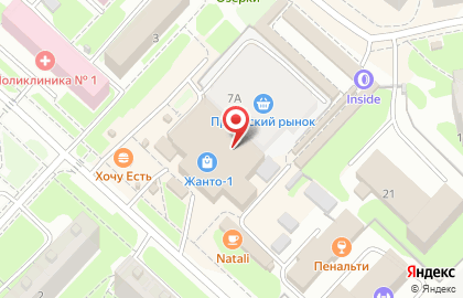 Магазин Fix Price на площади Маршала Жукова на карте