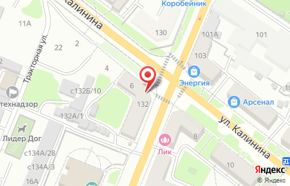 Волга в Барнауле на карте