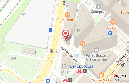 Кофейня Starbucks в Москве на карте