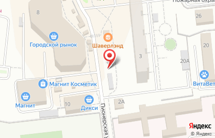 Киоск по продаже печатной продукции Невоблпечать-Кировск на Пионерской улице на карте