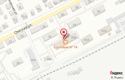 Столовая №14 на карте