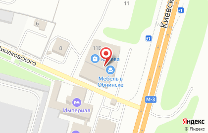 Торговая компания Стройкомплект в Обнинске на карте