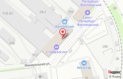 Печатная мастерская Паллада на Минеральной улице на карте