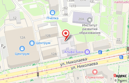 Клининговая компания Ультра Клининг на улице Николаева на карте