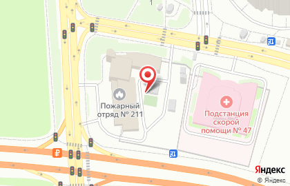 Торнадо в Косино-Ухтомском районе на карте