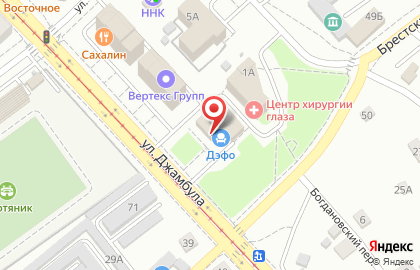 Салон офисной мебели Дэфо в Кировском районе на карте