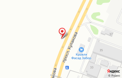 Рекламный щит 3х6м. на карте