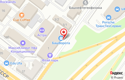 Торговая компания Алютех Уфа на Луганской улице на карте