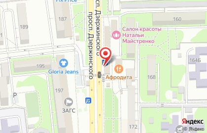 Оператор сотовой связи Tele2 на проспекте Дзержинского на карте