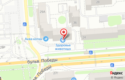 Фирменный магазин Profil Doors в Коминтерновском районе на карте