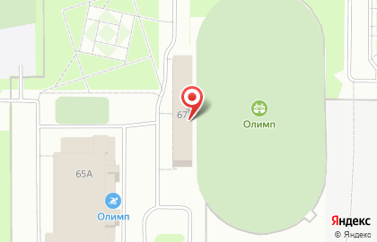 Стадион Олимп на карте