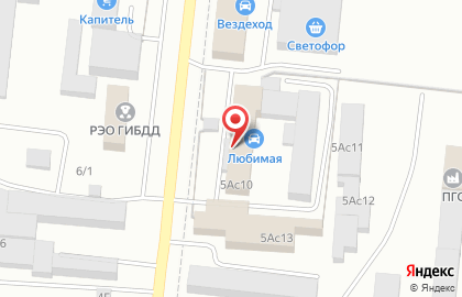 Автотехцентр Грузовой Бомонд в Центральном районе на карте