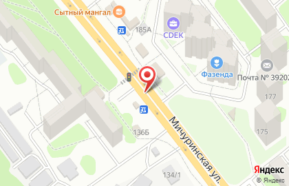 ПЯТЕРОЧКА на Мичуринской улице на карте