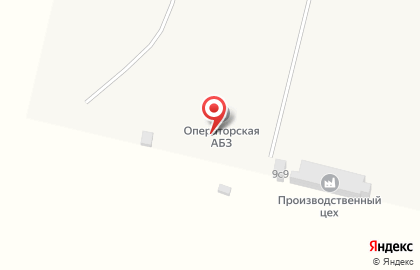 Бетонный завод Сст24 в Солонцовском на карте