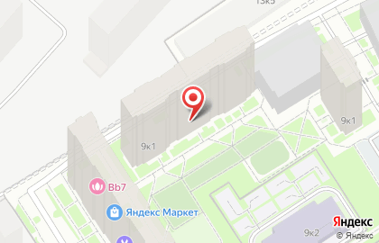 Частный детский сад Юникея на карте