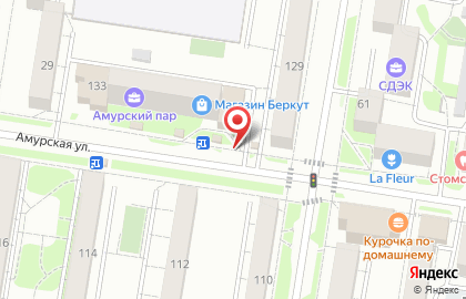 Банкомат Сбербанк на Амурской улице, 133/1 на карте