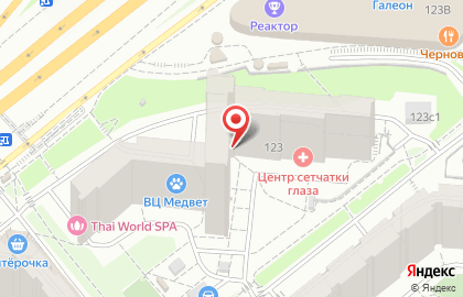 Спа-салон Crown Thai Spa на Ленинском проспекте на карте