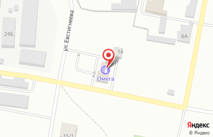 Омега в Екатеринбурге на карте